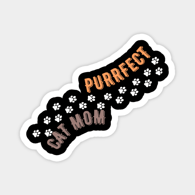 Purrfect Cat Mom Magnet by NICHE&NICHE