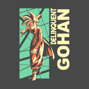 Delinquent Gohan - three color version T-Shirt