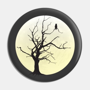 Spooky Tree Pin