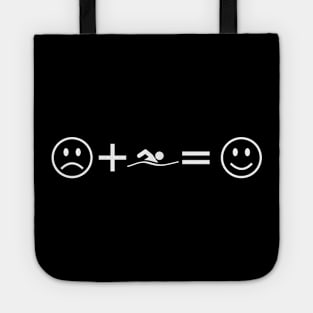 Sad + Swimming = Happy Tote