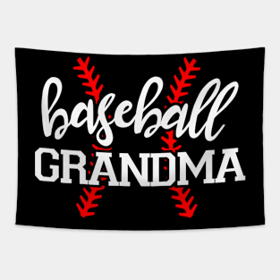 Baseball Grandma Shirt for Gigi Nana Granny Tapestry