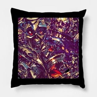 Horror battle Pillow