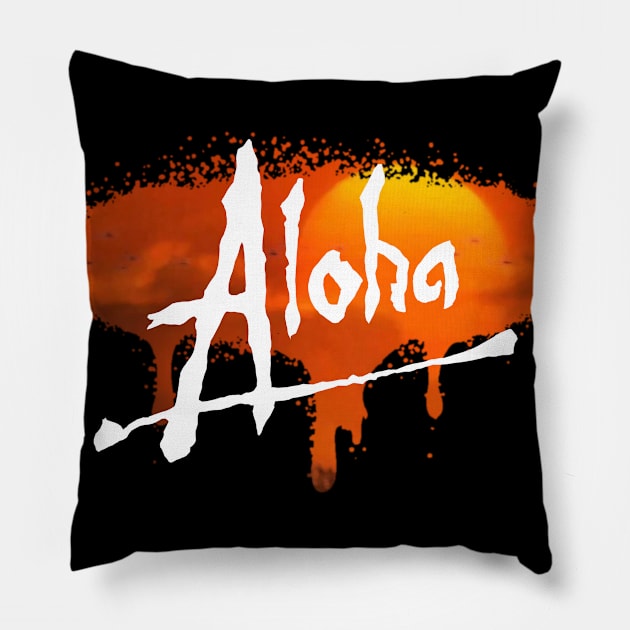 Aloha Pillow by Toby Wilkinson