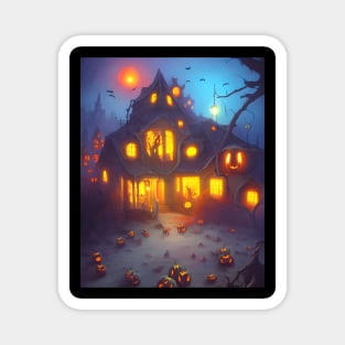 The Haunted House Magnet