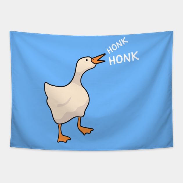 Honk Honk Goose Tapestry by Starquake