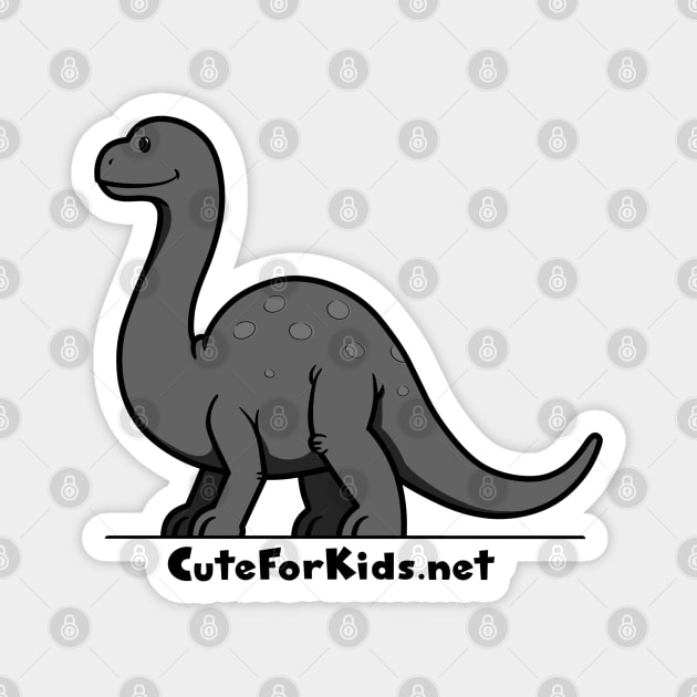 CuteForKids - Brontosaurus - Branded Magnet by VirtualSG