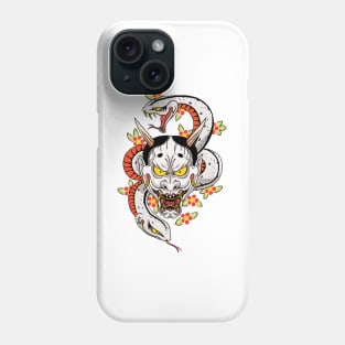 Goro Majima Hannya Tattoo (Front) Phone Case