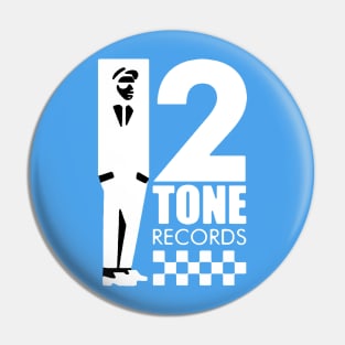 2 Tone Records Scarf Music Pin