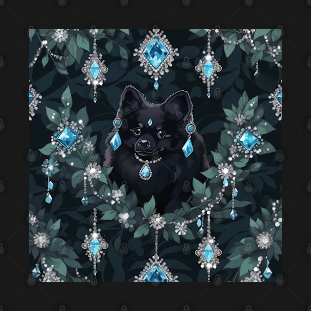 Schipperke Pattern by Enchanted Reverie