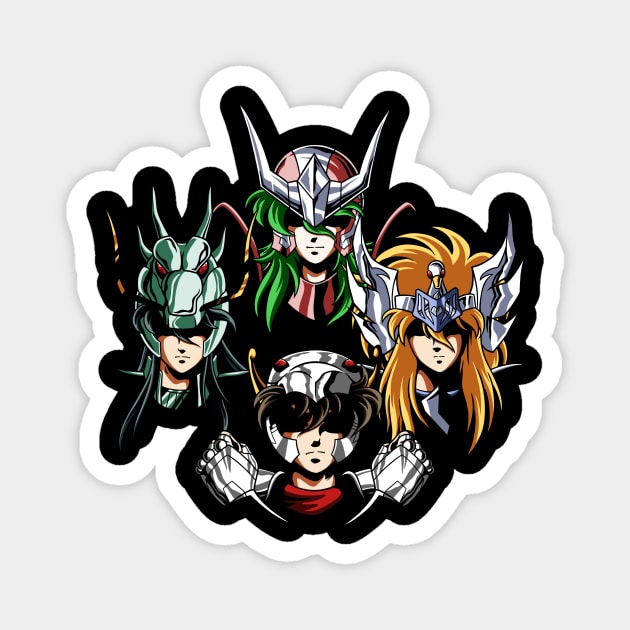 Saints Rhapsody Magnet by Barbadifuoco