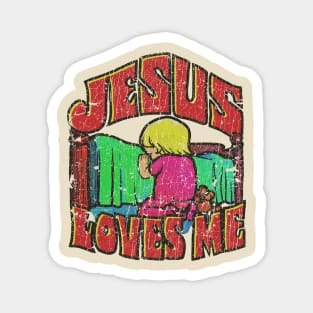 Jesus Loves Me 1970 Magnet