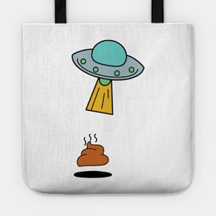 Funnytee Humor Ufo Tote