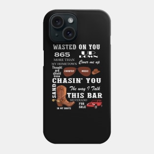 Country Music Funny Cowboy Cowgirl Rodeo Western Phone Case