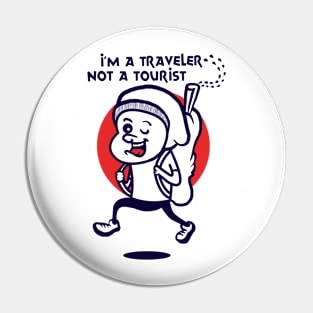 im traveler Pin