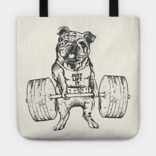 English Bulldog Lift Tote