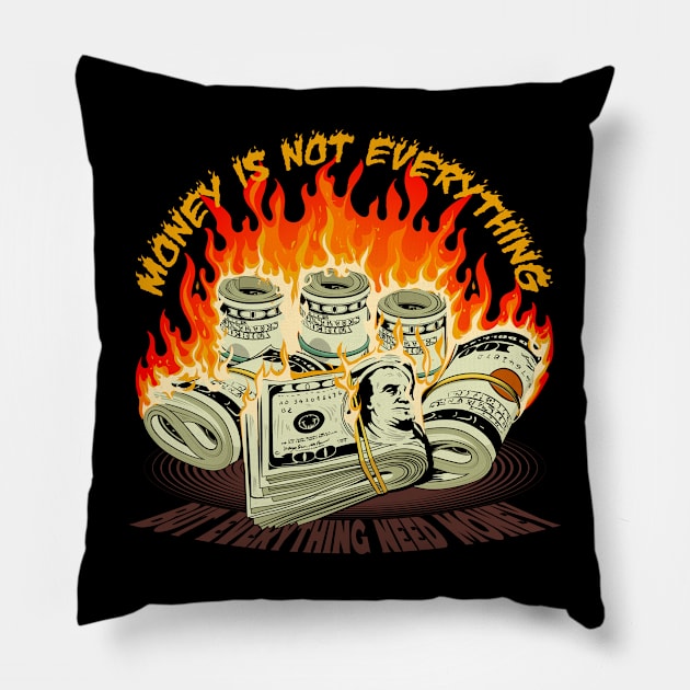 Everything money Pillow by Wagum Std