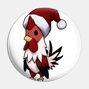 Cute Rooster Drawing Pin