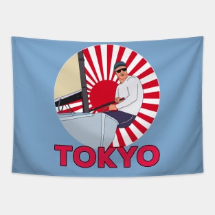 Sailing Tokyo Tapestry