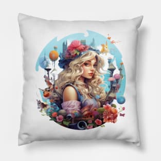 Blonde Beauty Pillow