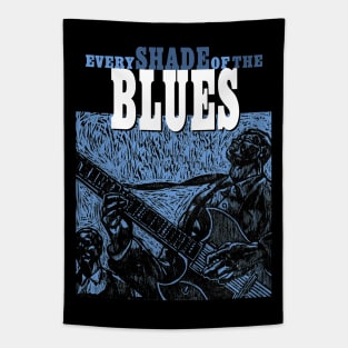 Every Shade Of The Blues Tapestry