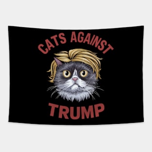 Cats Against Trump, Funny Cat Tapestry
