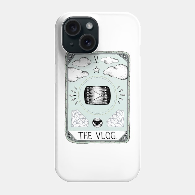 The Vlog Phone Case by Barlena