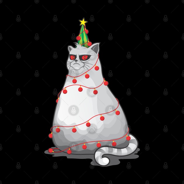 Meowy Christmas Tree by dihart