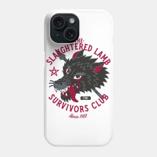 The Slaughtered Lamb Survivors Club - Vintage Horror Phone Case