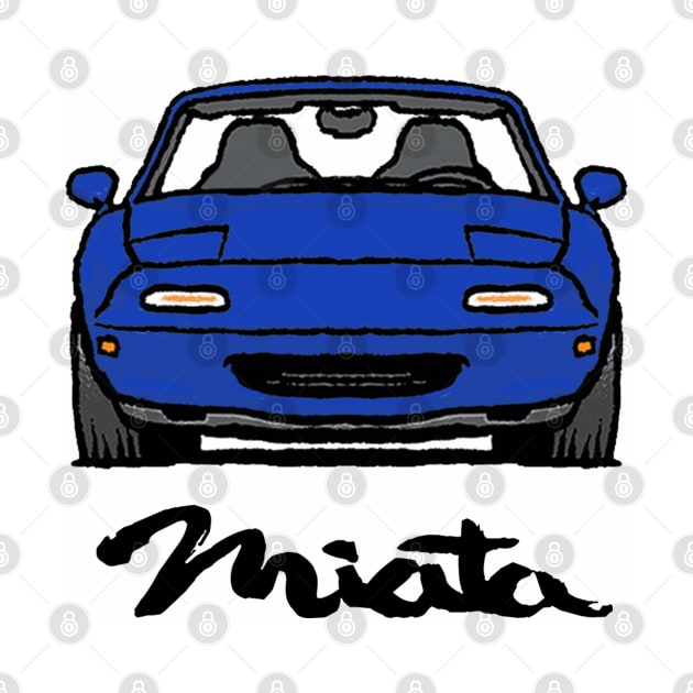 MX5 Miata NA Blue by Woreth