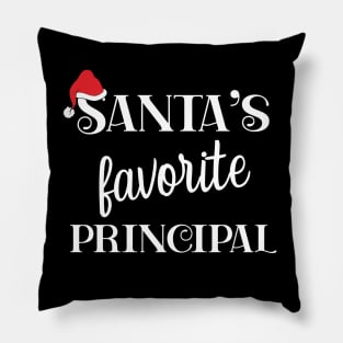 Santa's Favorite Principal Appreciation Gifts Pillow