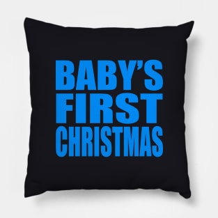 Baby's first Christmas Pillow