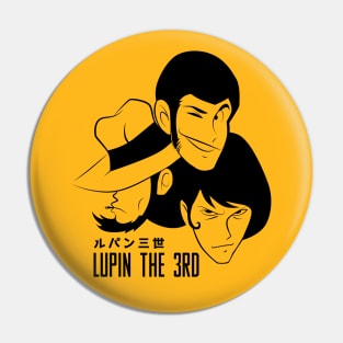 218 Lupin 3head Pin