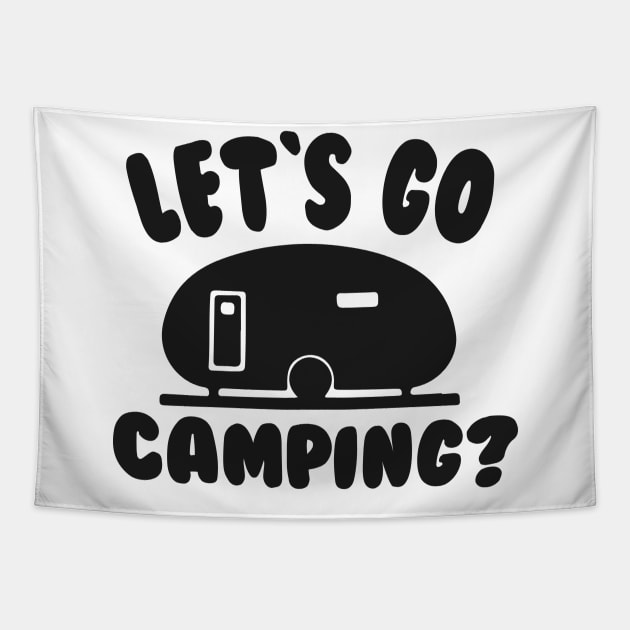 Let's Go Camping ? Tapestry by Dojaja