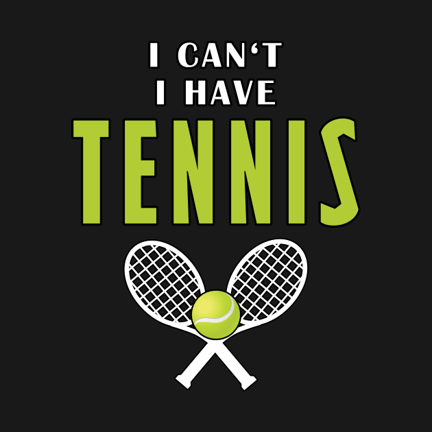 I Can't I Have Tennis by Mamon