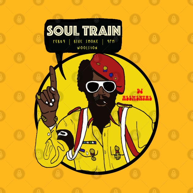 SOUL TRAIN dj alemental by fatkahstore