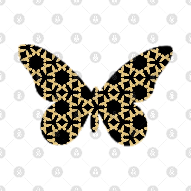 Black and Yellow Butterflies by Kelliboo