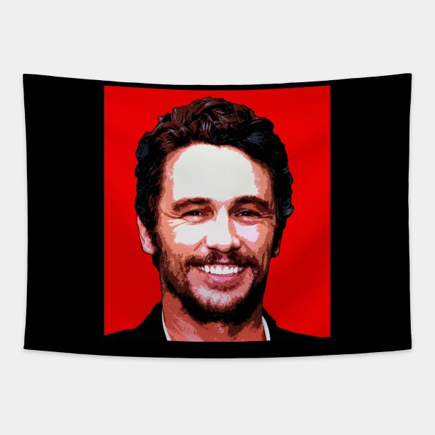 james franco Tapestry by oryan80