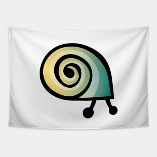 Snail Home II Tapestry