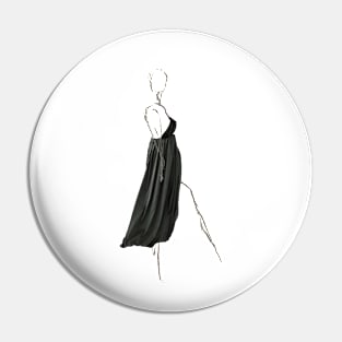 girl in green dress Pin