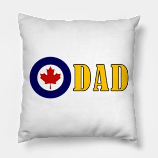 Bold design for anyone whose Mum or Dad serves in the Canadian Armed Forces Pillow