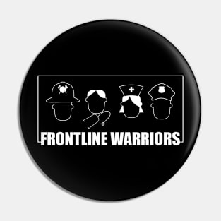 Frontline Warriors Pin