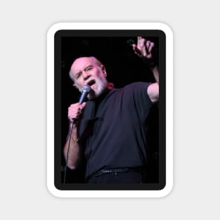 George Carlin Photograph Magnet