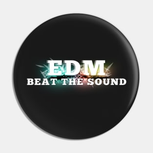 EDM Electronic Dance Music T-shirt "Beat The Sound" clothing for guys - outfits Pin