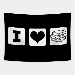 I Love Books Tapestry