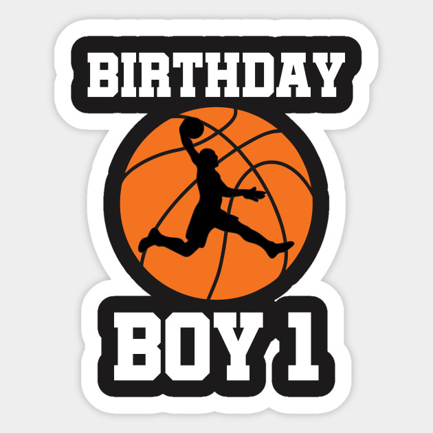 Basketball Birthday 1st Birthday Shirt Basketball Birthday
