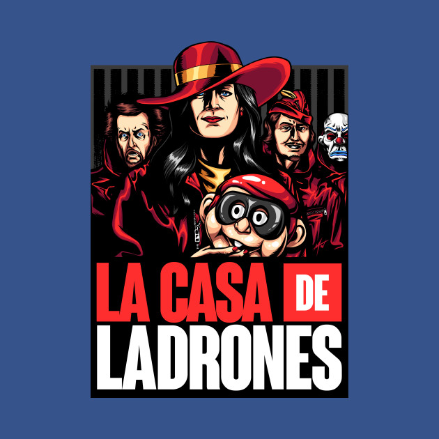 Disover La Casa de Ladrones - La Casa De Papel - T-Shirt