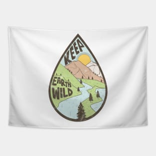 Earth Day Wild Nature Tapestry