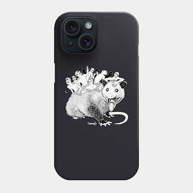 Opossum Phone Case by EmptyIs