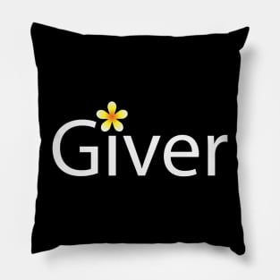 Giver artistic fun design Pillow