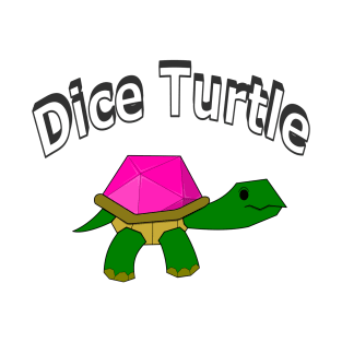 Dice Turtle W/ Text T-Shirt